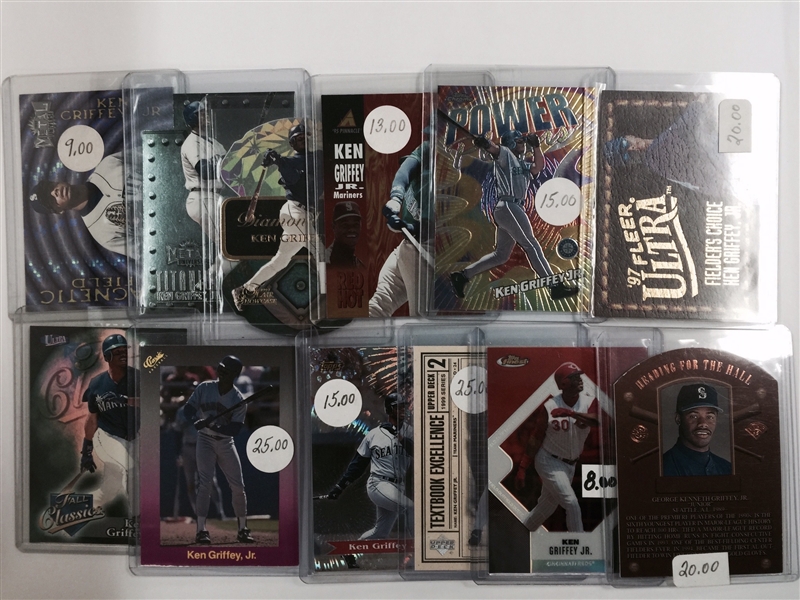 300+ Ken Griffey Jr Cards